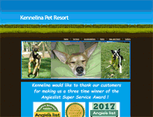 Tablet Screenshot of kennelina.com